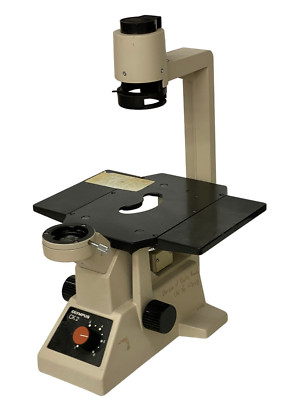 Olympus CK2 Inverted Phase Contrast Microscope Made in Japan