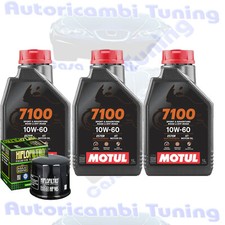 Kit Tagliando Olio Motul 7100 10W60 Per Yamaha�XP500 SP TMAX White MAX�2010>2011