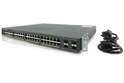 Cisco Switch | Catalyst 2960 WS C2960X-48LPS-L V02 | mit C2960X Stack Modul
