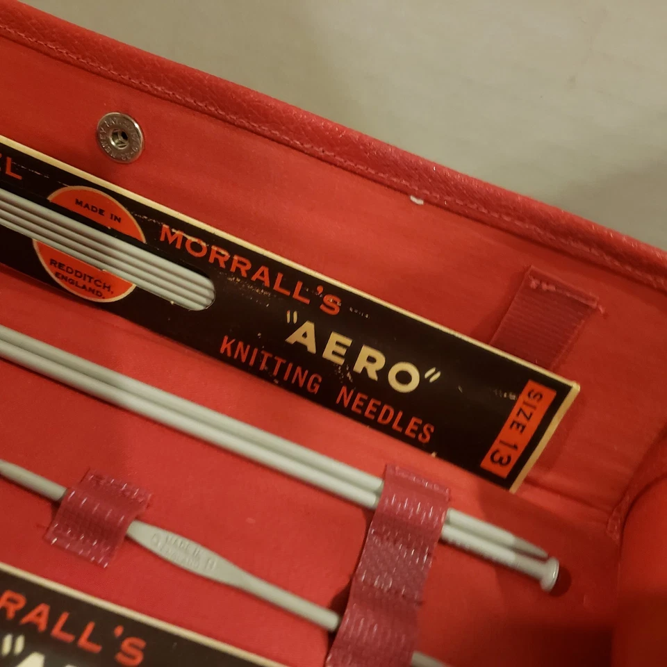 Vintage Knitting Needle Set Aero Queen Bee Alpins RARE NEW OLD STOCK - Image 2 of 4