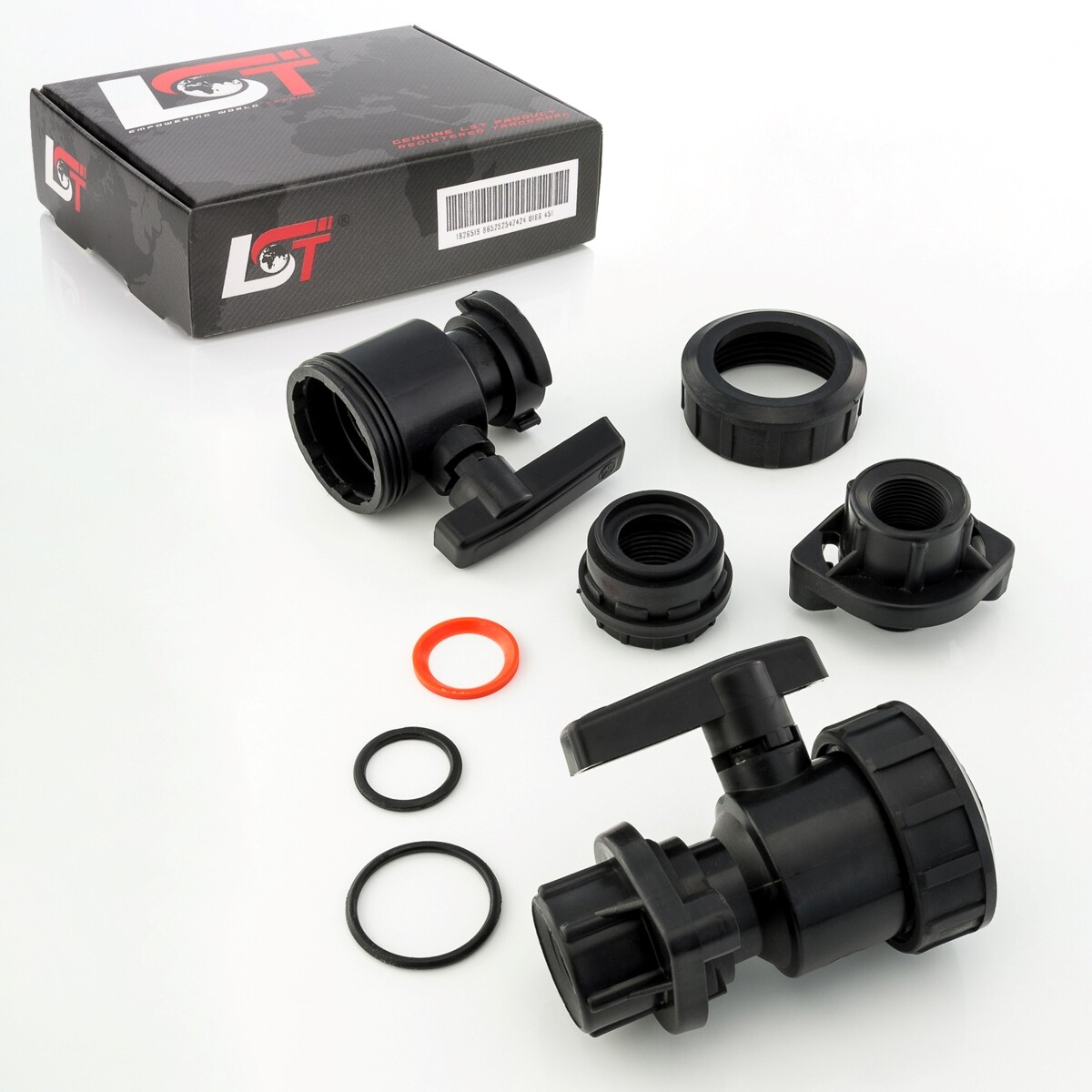 2X Válvula De Cierre De Bola Para Piscina Tecnología De Riego 1X3/4"