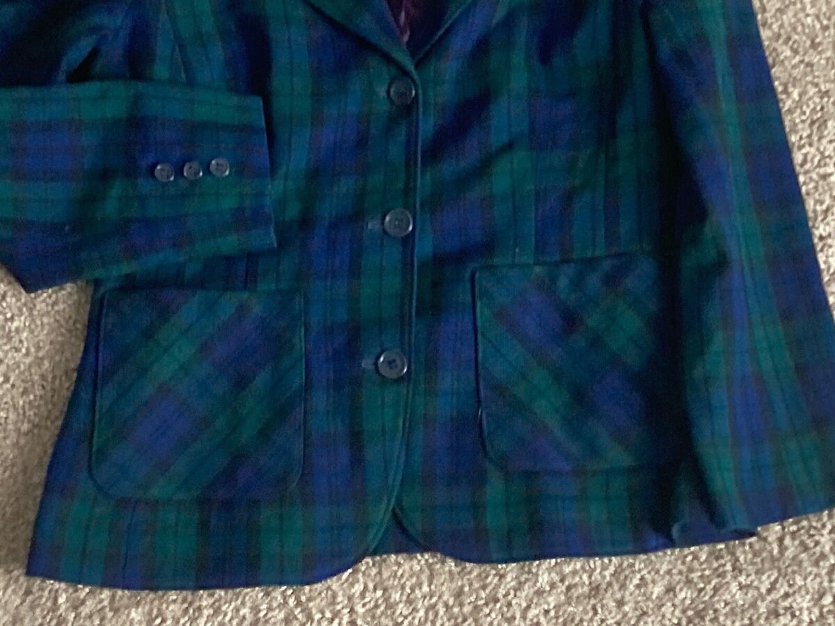 Vintage 50s Pendleton 100% Virgin Wool Women's Black Watch Vintage 50s Pendleton 100% Virgin Wool Women's Black Watch