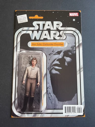 Star Wars Han Solo #1 - Carbonite Chamber Action Figure Cover (Marvel, 2016) NM