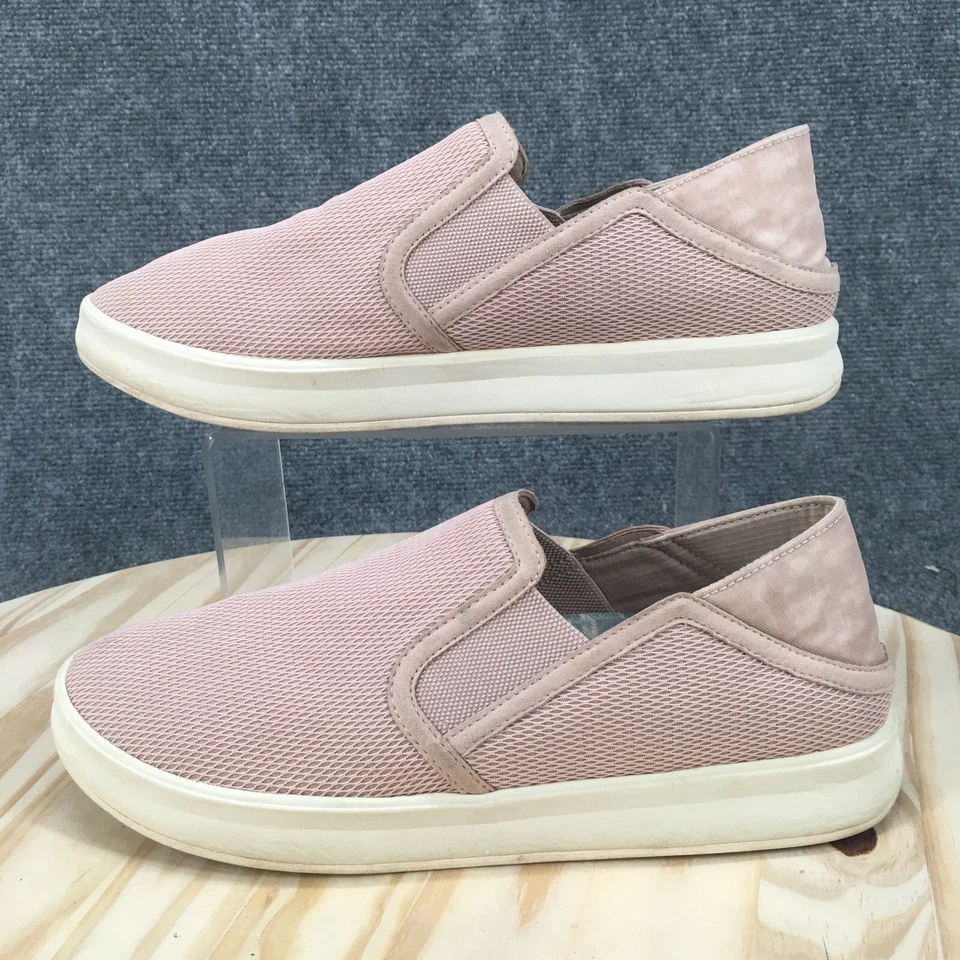 Olukai Shoes Womens 10 Ki'ihele Slip On Sneakers Pink Slip On Casual Comfort Low - Image 2 of 4
