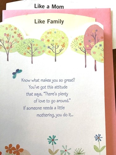 Tarjeta de cumpleaños, para AMIGO que es "COMO FAMILIA" ¡Tu corazón generoso! Hallmark 14C - Imagen 1 de 5