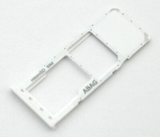 OEM SAMSUNG GALAXY A21s SM-A217M REPLACEMENT WHITE MICRO SD SIM CARD TRAY