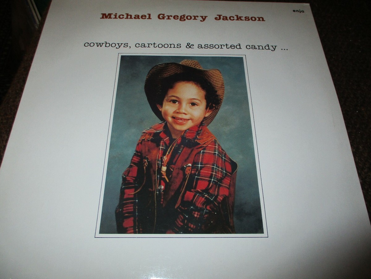 1982 MICHAEL GREGORY JACKSON Cowboys Cartoons Asst Candy German LP