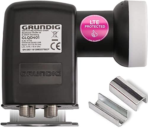 [Test molto buono*] GSS Quad LNB per parabola satellitare digitale – (M8t)