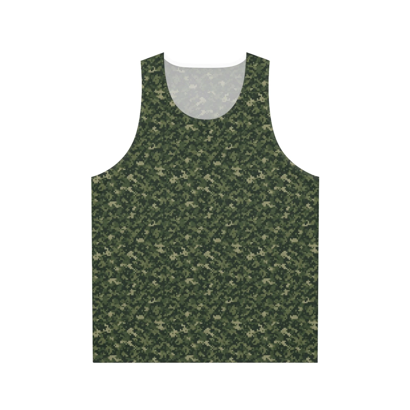 Digital Military Camo Print Unisex Tank Top | Stylish Summer Wear
Opens in a new window or tab