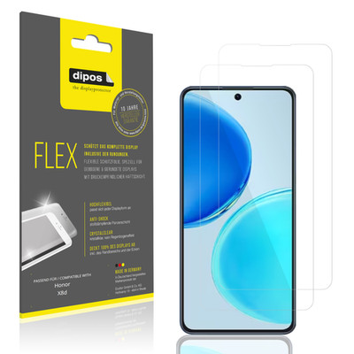 2x 3D Full Cover Schutzfolie für Honor X8d Panzerfolie Anti-Shock Display Folie