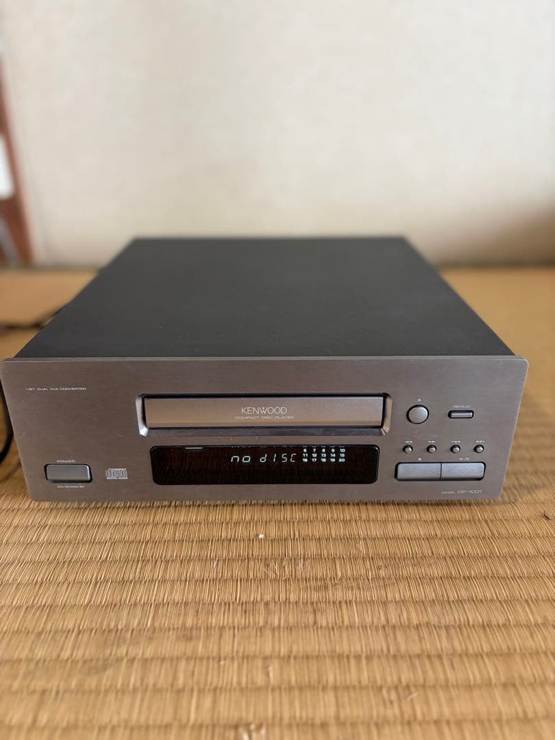 【KENWOOD】セパレートコンポ DP-1001 A-1001 リモコン付 Kenwood DP-1001 Vintage 1995 Hi-Fi Compact CD Player | eBay