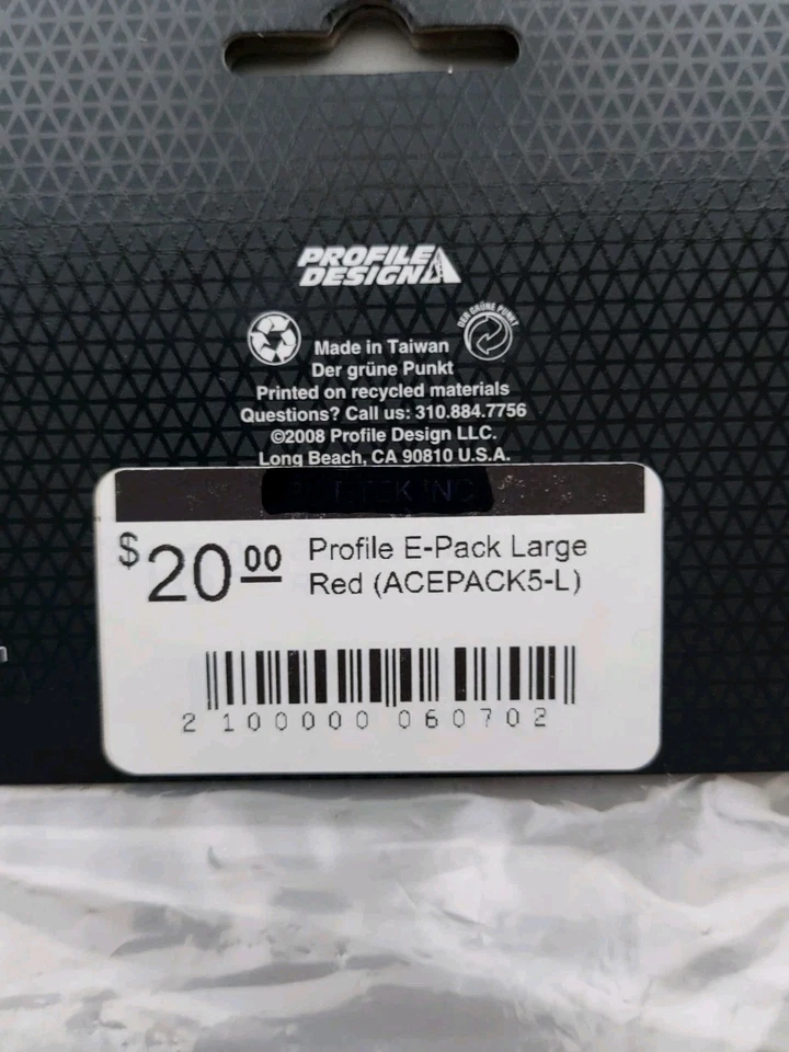 Profile E-Pack Large Red ACEPACK5-L - Image 3 of 3