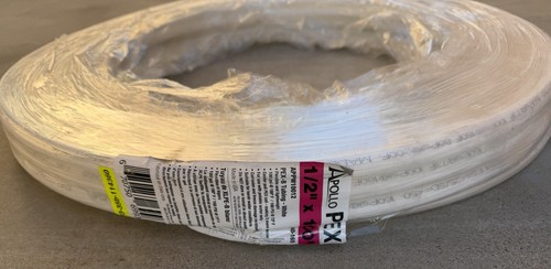 Apollo PEX Pipe Type A Coil APPW10012 1/2 In. x 100 Ft. White 540-165