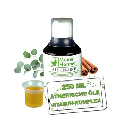 Multivitamin Trinkwasserzusatz Hühner  - All-in-One 250 ml - Geflügel und Hühner