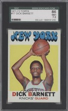1971-72 Topps Dick Barnett #17 SGC 86 HOF 3g8