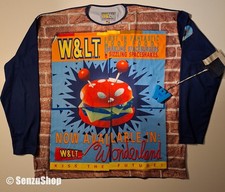 Vintage 1990s W LT Walter Van Beirendonck Sparkling Spaceburgers Long Sleeve