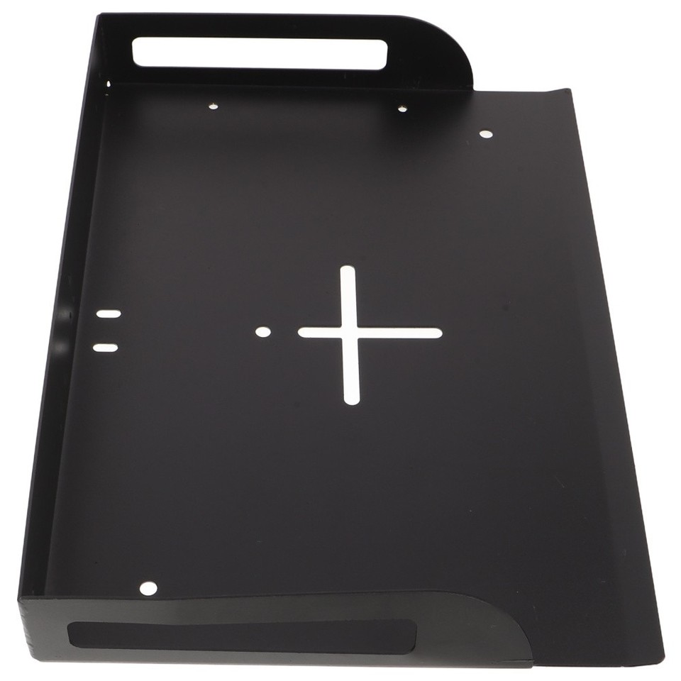 Camera. It Rack Metal Wall Mounted Camera Tray Black Router Shelf Bracket for Home Use ...