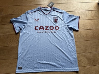 Original Castore ASTON VILLA FC Trikot Shirt Jersey Fußballtrikot Größe XXL NEU