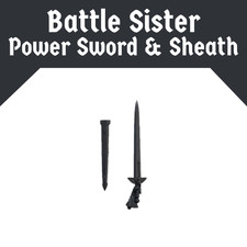Adepta sororitas Battle Sisters Squad Power Sword  Sheath Bits - Warhammer 40k