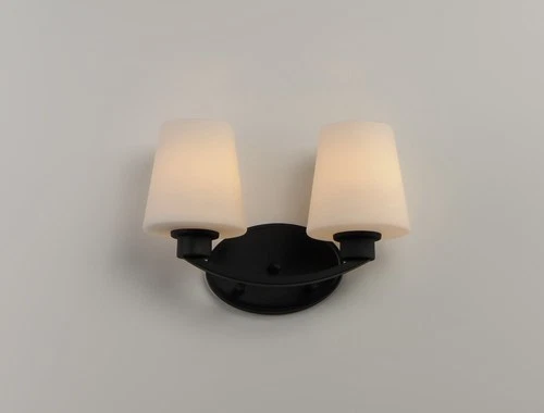 Maxim 11832SW Shelter 2 Light 13"W Bathroom Vanity Light - Picture 9 of 12