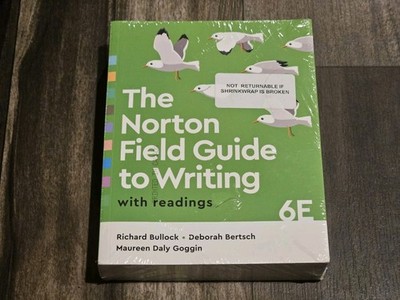 The Norton Field Guide to Writing with Readings 6E Paperback Unused Access Code