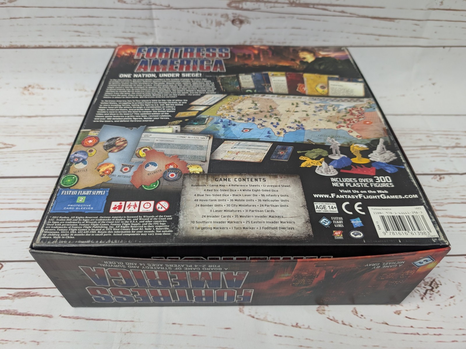 Fortress America Board Game Fantasy Flight Reprint FFG 2012