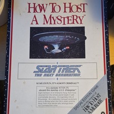 How to Host a Mystery Star Trek The Next Generation Party Game Movie & TV Theme