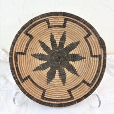 Apache Yavapai Squash Blossom Design Basket