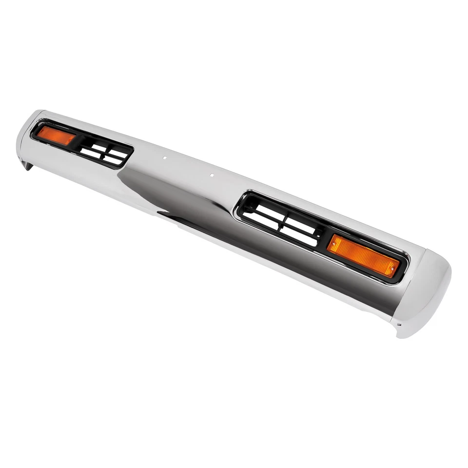 For Nissan Pickup 1995-1997 Chrome Front Bumper Grille With Lamp & Bumper End Foto 4 de 4