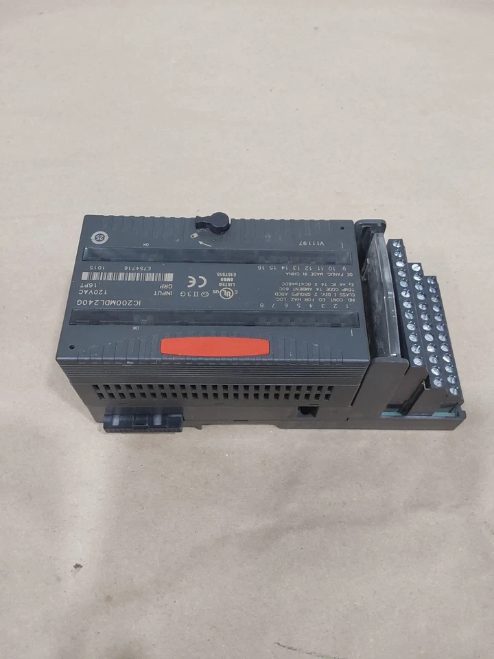 GE Fanuc IC200MDL240G Input VersaMax Micro Controller Control Module PLC Versa - Image 4 of 4
