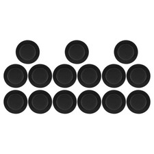 15PCS Mini Black Top Hats - Small Formal Hats for DIY Decoration Snowman