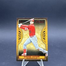 2019 Panini Chronicles Timeless Treasures Red /50 Shohei Ohtani #12 Color Match