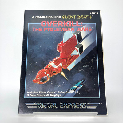 Overkill: Ptoleman Wars Campaign - Taschenbuch - 1990 Silent Death I.C.E M2183