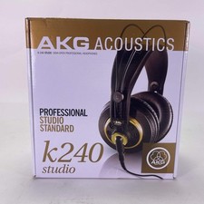 New AKG k240 Studio Wired Over-Ear Headphones Black 2058X00130