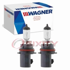 2 pc Wagner High & Low Beam Headlight Bulbs for 1990-1996 Jaguar XJS zo