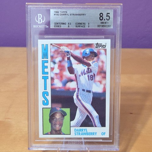 1984 Topps Darryl Strawberry #182 card