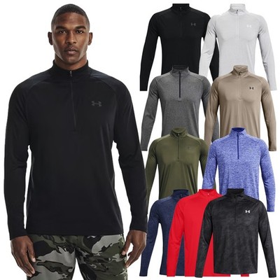 Under Armour Herren Tech Half Zip Top UA Gym Training Laufen Golf Pullover