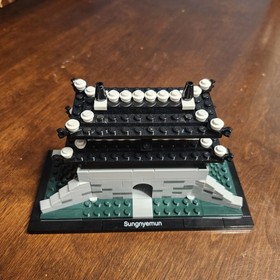 Lego Architecture Sungnyemun 21016 Rare Retired Complete No Box or Manual 