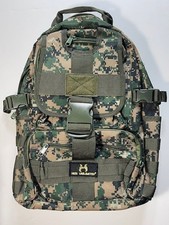 Military Style Camouflage Backpack Hiking, Camping, Travel 18 x 12 x 3