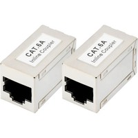 2Er Multipack Digitus DN-93905-2 RJ45 KupplungsgehäUse Polzahl Sensoren 8 Silber