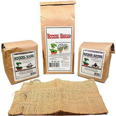Boogie Brew Pro Compost Tea 3 lb + FREE 1 lb Insect Frass Organic Plant Booster