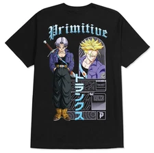 Primitive Skate X Dragon Ball Z Men's T-Shirt Hope Japanese Anime Tee