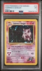 2000 POKEMON GYM HEROES HOLO #14 SABRINA'S GENGAR PSA 1