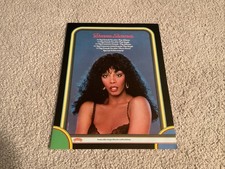 DONNA SUMMER 1979 RECORD WORLD #1 FEMALE AWARDS ORIGINAL PRINT POSTER TYPE AD