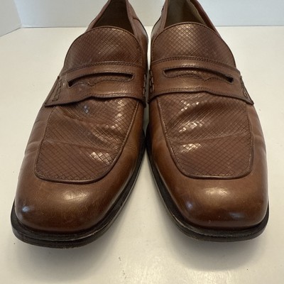 Johnston Murphy Classic Brown Leather Loafers 9.5 s-l400.jpg main image 3
