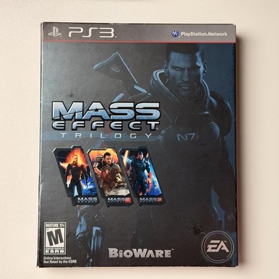 Mass Effect Trilogy Sony PlayStation 3 Complete with Slipcover