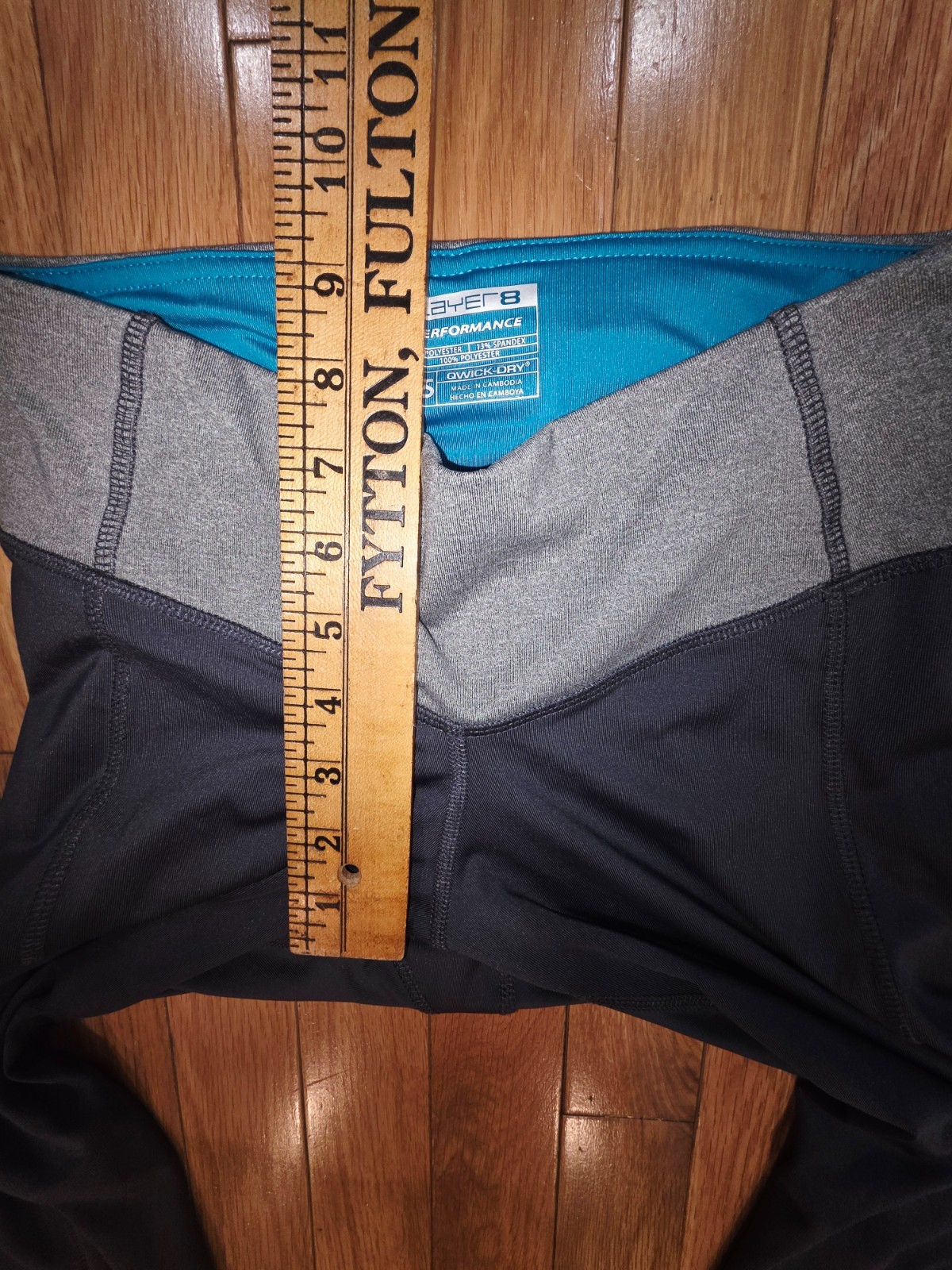 Layer 8 Performance Ruched Hem Ankle Leggings Wom… - image 9