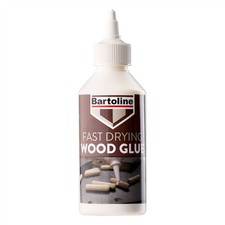 Bartoline Wood Glue Water Resistant Resin Based Fast Drying PVA Adhesive 250mL