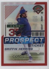 2024 Panini Prospect Edition Red Prizm /199 Griffin Herring #115 05zk
