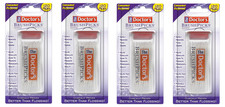 4 Pack The Doctor's Brush Picks Interdental Toothpicks, 4x120 Picks Each